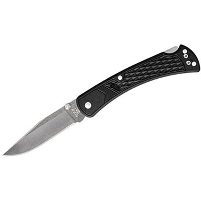 Buck 110 Slim EDC Folding Hunter zakmes - 420HC RVS - glasgevuld nylon - 80 gram