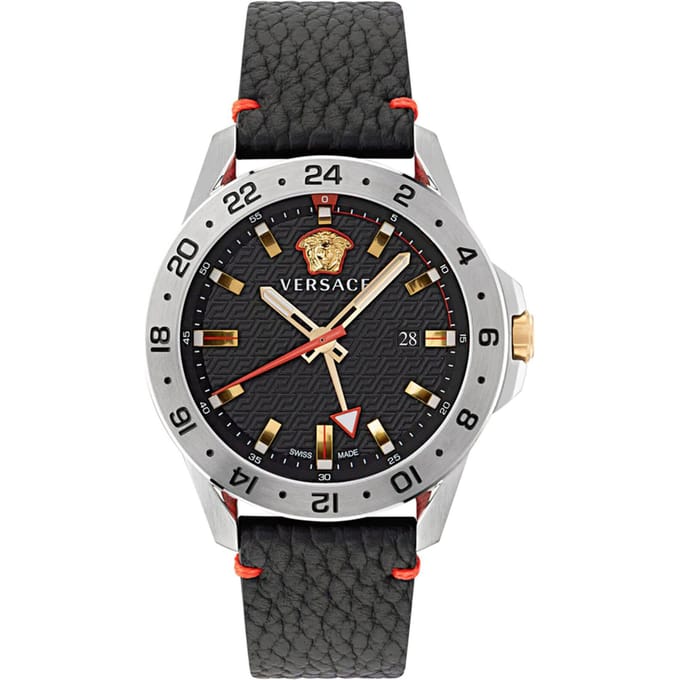 Versace VE2W00122 horloge mannen - Roestvrij Staal - zilver