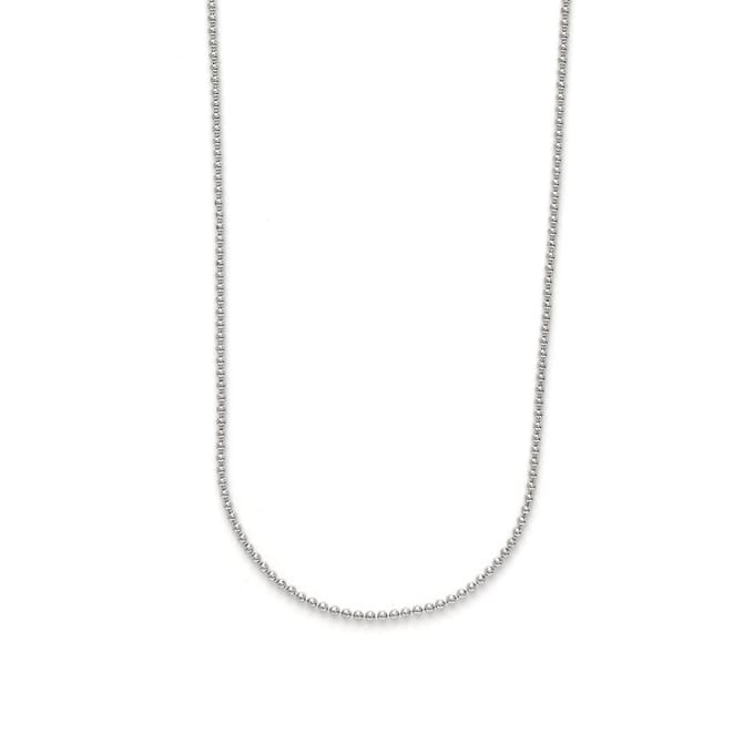 Luxenter Ketting met rhodiumafwerking