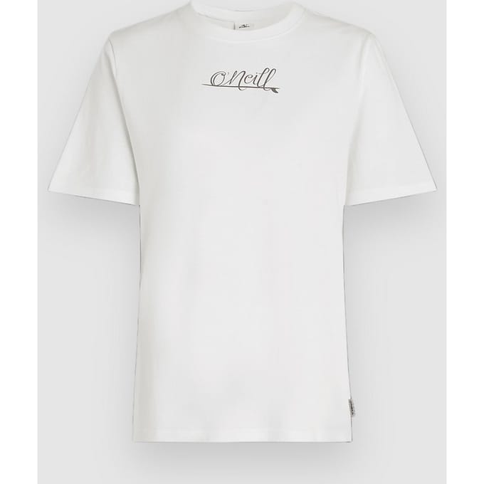 O´neill Essentials Script T-shirt Met Korte Mouwen Wit M Vrouw