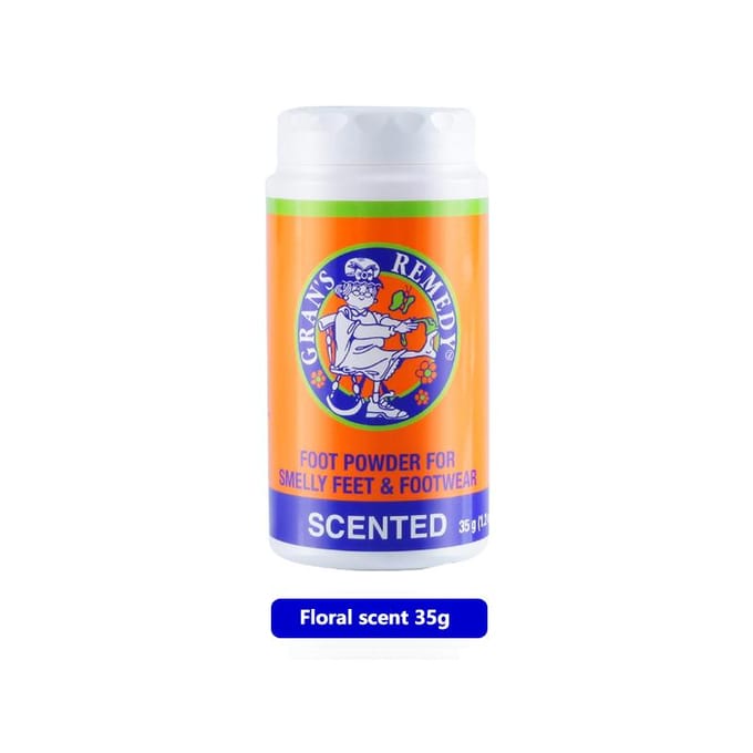 GRANS REMEDY Voetdeodorant 35g per fles (3 geuren beschikbaar) 35g