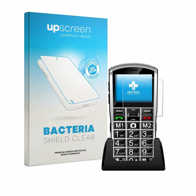 upscreen - Screenprotector voor Artfone A400 Pro 4G - Folie Beschermfolie transparant antibacterieel