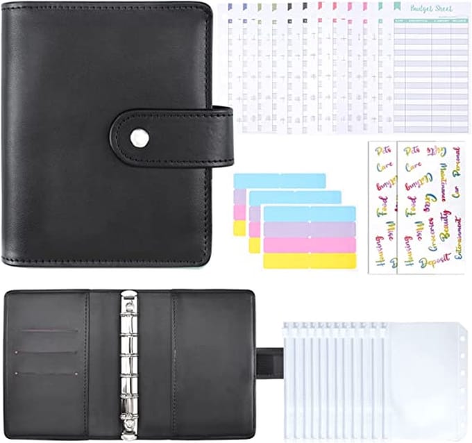 Budgetplanner - Budget planner, money sleeves, ring binder, financial planner,