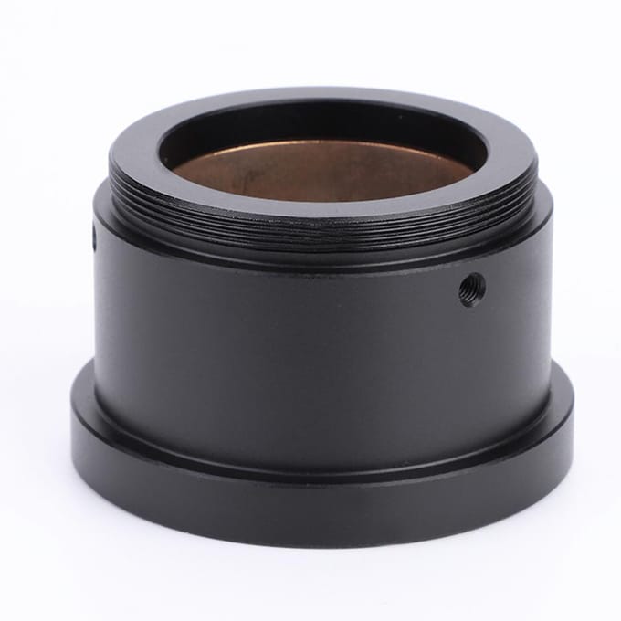 Adaptateur M42 x 0,75 à 1,25 pouce, bague de compression en alliage d'aluminium pour rail de télescope gray