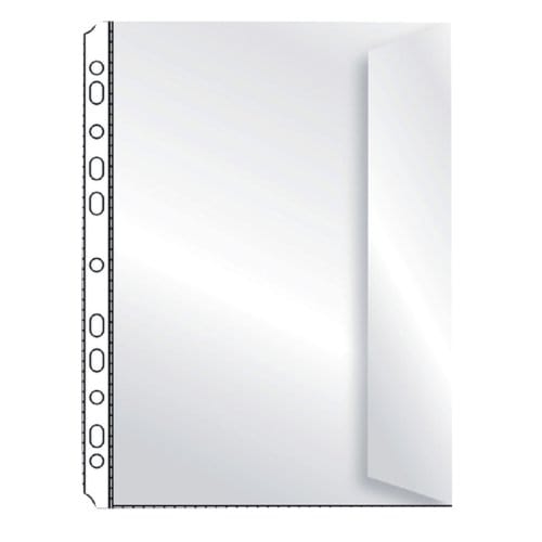 Showtas Oxford 71443 11-gaats PP 0.09mm generfd met klep 10 stuks