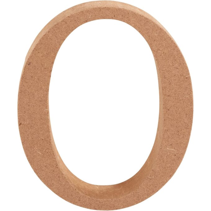 VBS MDF Nummer - Cijfer "0"
