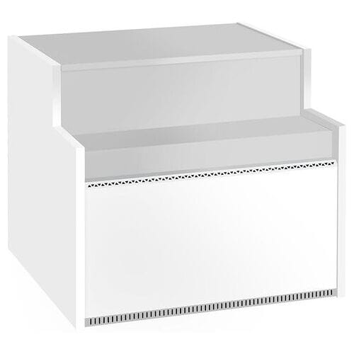 GGM Gastro Kassentisch - 990mm Zilver / Wit
