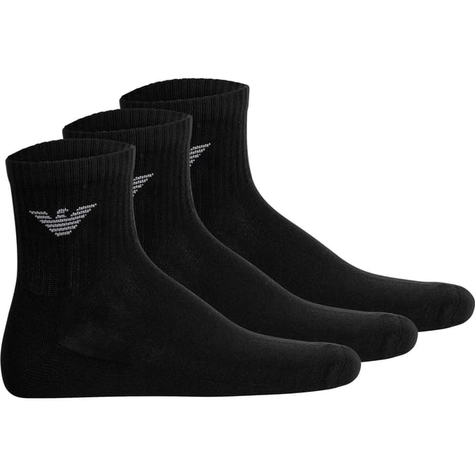 Emporio Armani Sokken SPORTY SPONGE 39-46 Set van 3