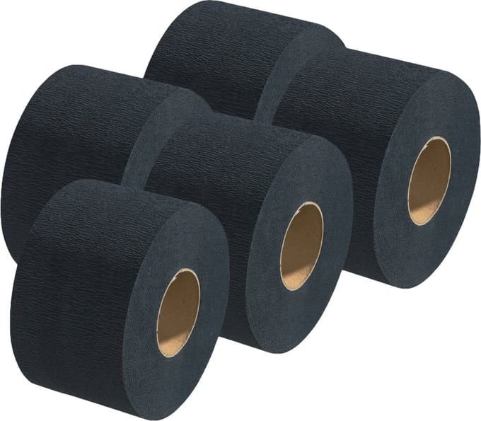 Barburys Nek Papier Elastisch Zwart