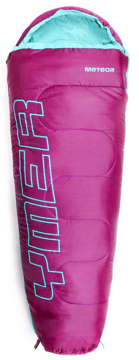 Meteor Ymer - Slaapzak - mintkleurig/fuchsia, lichtgewicht, comfortabel