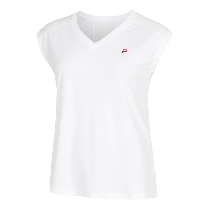 Fila Maia T-shirt Dames-Wit