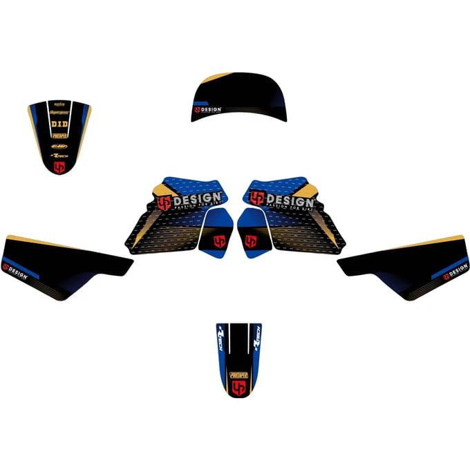 Motorfiets decoratie kit UP Design Spike Yamaha PW 50 (1981-2022)