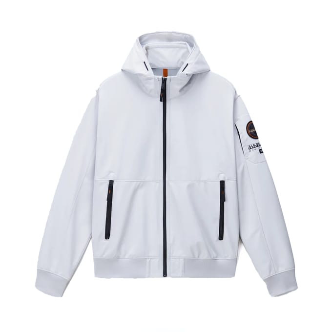 Napapijri - Heren Jas zomer Jacket Melville - Grijs - Maat M