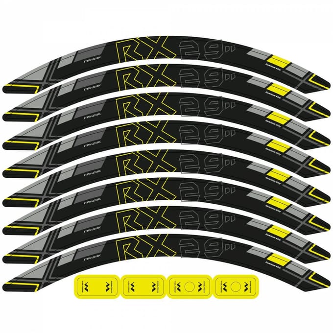Velgstickers Krayton RX 29 (x8)