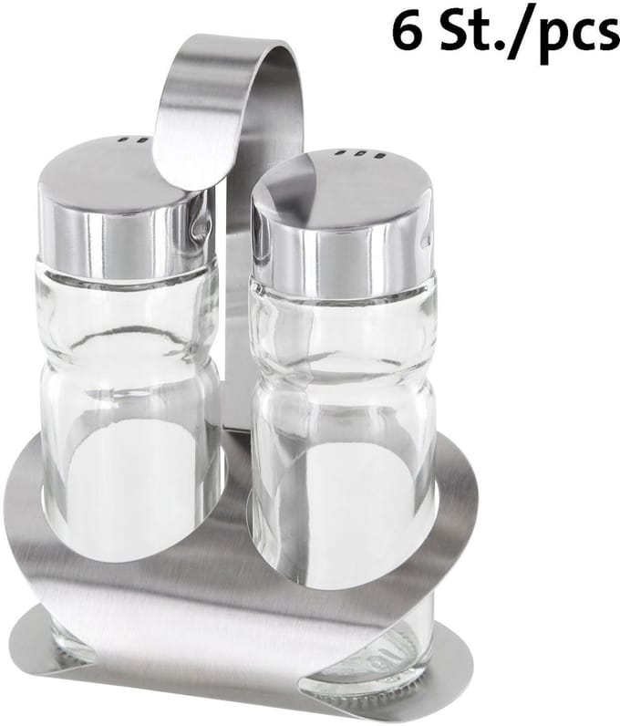 Westmark 6 Cruets Zout & Peper »Vienna«, 2 stuks, 650222E2