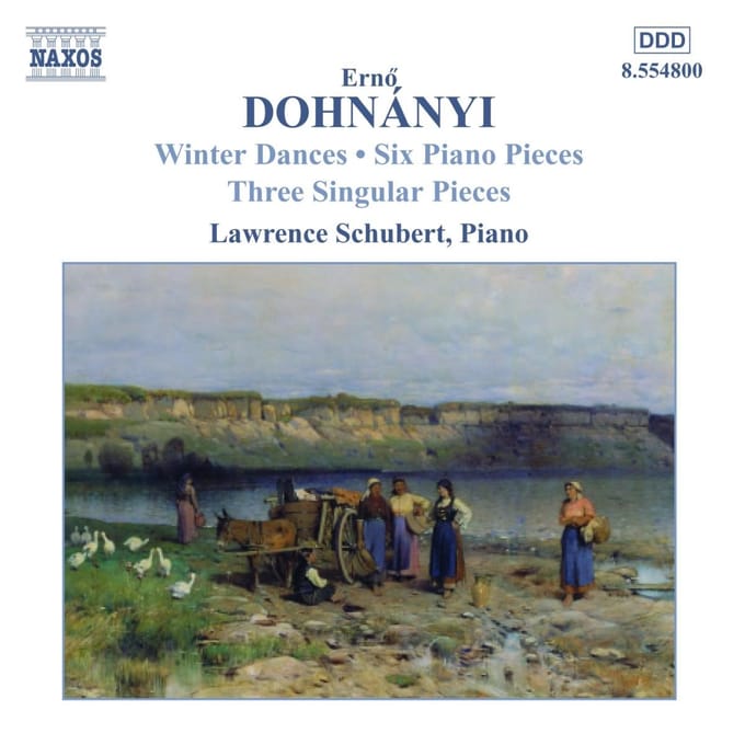 Lawrence Schubert - Dohnányi: Winter Dances | Six Piano Pieces | Three Singular Pieces (CD)