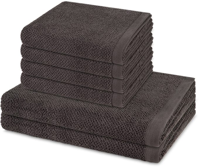 Möve Sonstiges 4 X handdoek 2 X douchehanddoek - in set 6 pack Bliss
