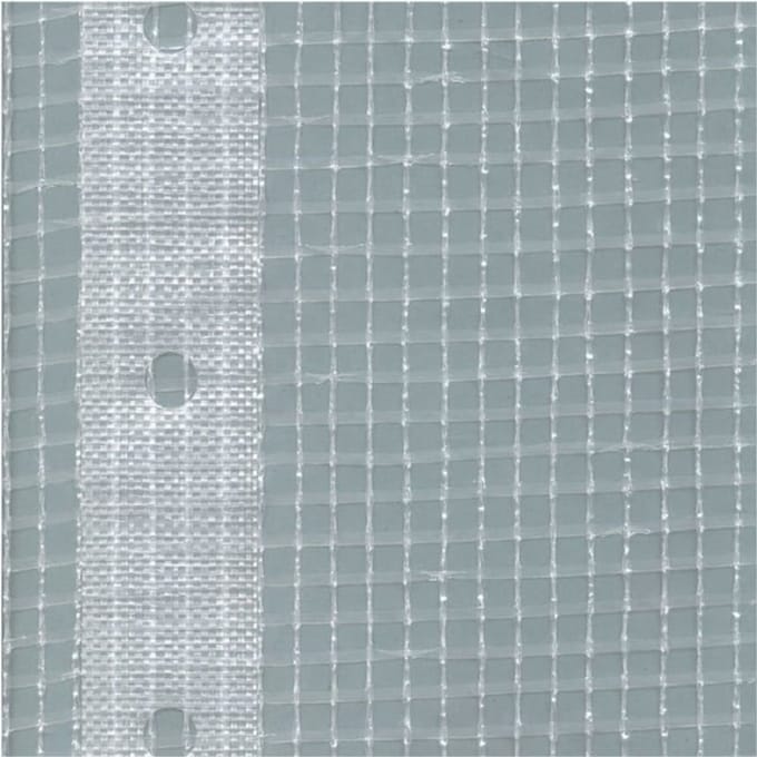 Bâche d'échafaudage 1.70x20m 200g/m² – Protection Translucide et Durable, Facile à Fixer
