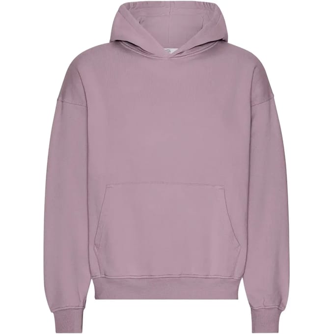Oversized sweatshirt met capuchon Colorful Standard Organic Pearly Purple