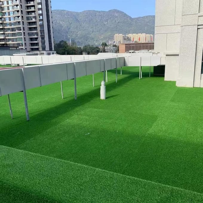 Kunstgras Mat - Synthetisch Gazon - Terras Decoratie - UV Bestendig - 100x500cm - Groen