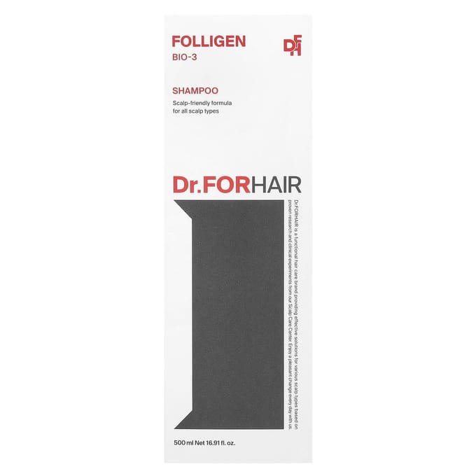 Dr.FORHAIR - Folligen Bio-3 Shampoo