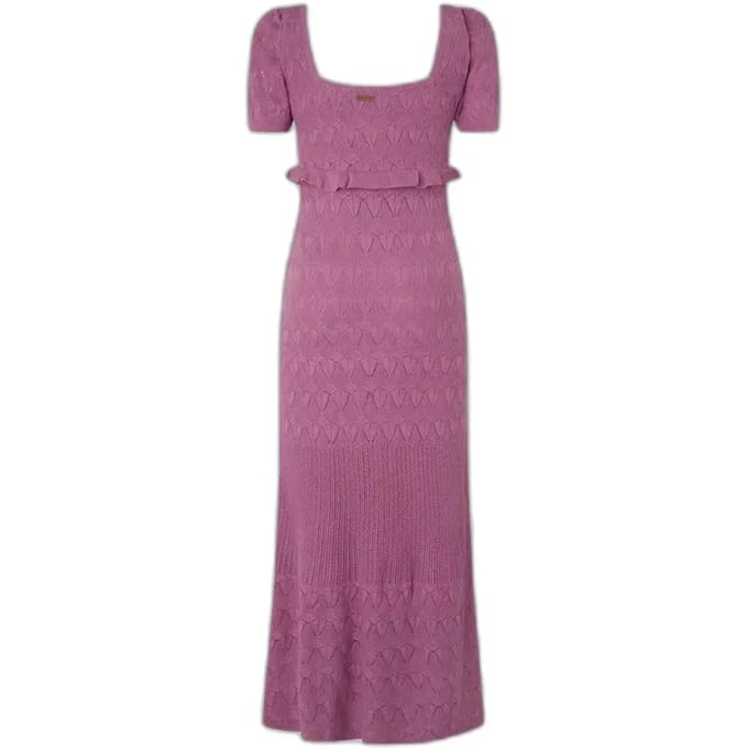 Pepe Jeans Pl953525 Jurk Met Korte Mouwen Roze S Vrouw
