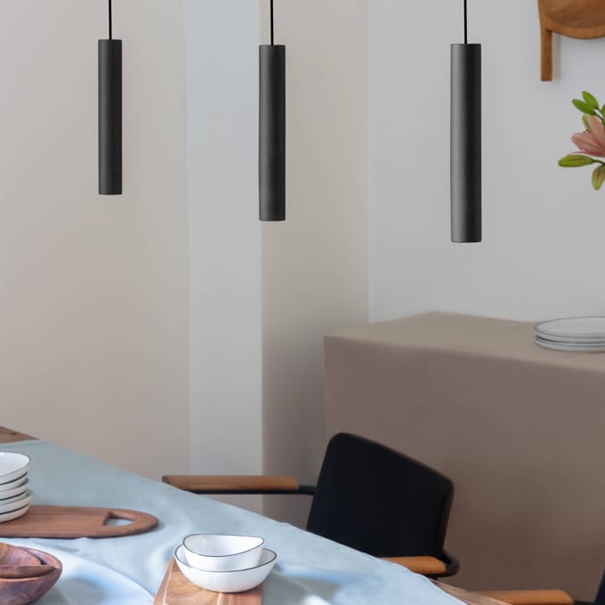 UMAGE - Chimes  Hanglamp - Eiken zwart
