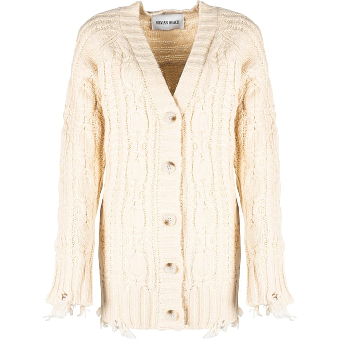 Silvian Heach Cardigan Vrouw romig