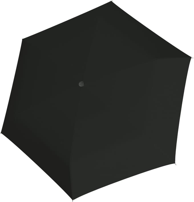 Doppler Fiber Mini Compact Zak paraplu 16 cm - 93cm Diameter - simply black