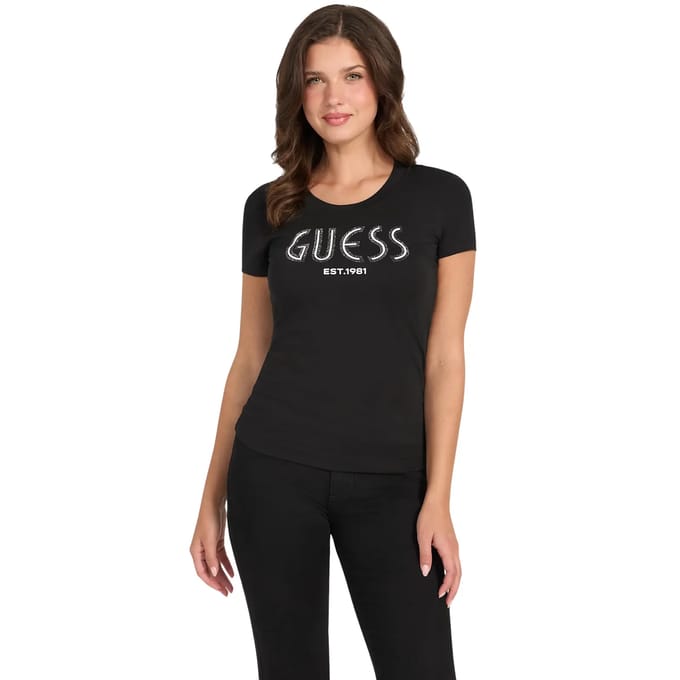 Dames-T-shirt Guess Logo