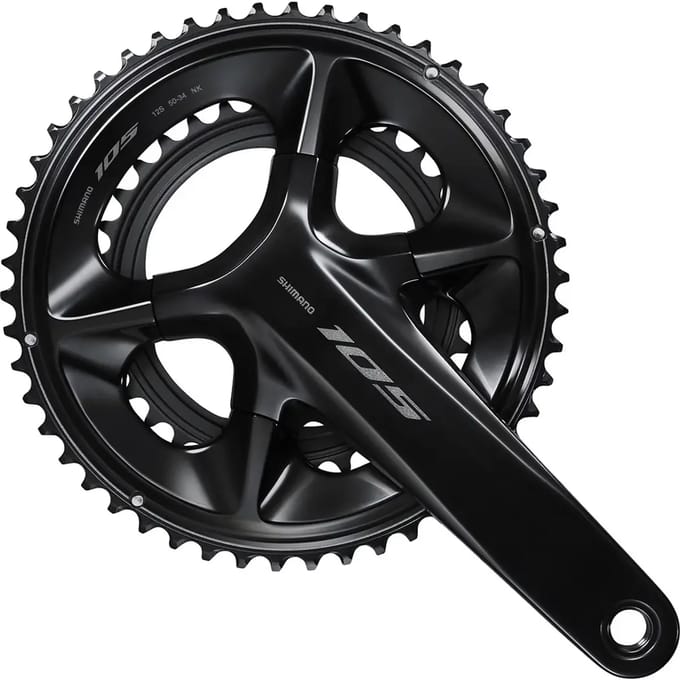 Shimano Fc-r7100 Crankstel Zwart 175 mm / 50/34t