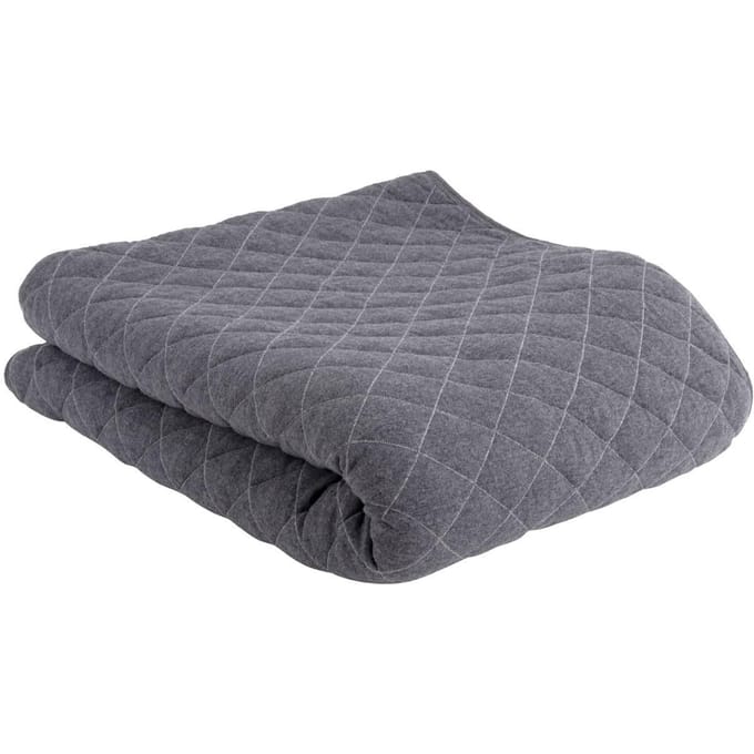 Present Time Deken Diamonds Quilted - Grijs - 170x130cm - Modern