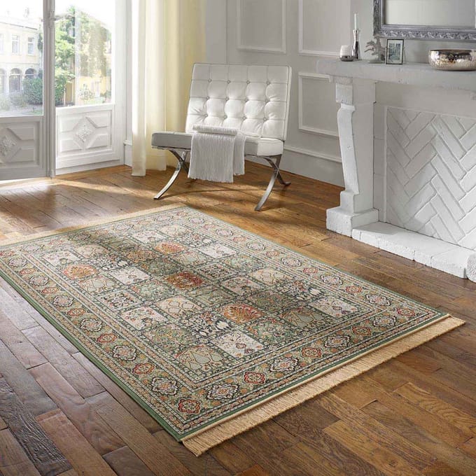 Oosters tapijt - Regal Silas groen 95x140