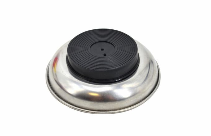AWTools - Magnetische Kom - 150mm - Neodymium Magneet - Rubberen Bescherming