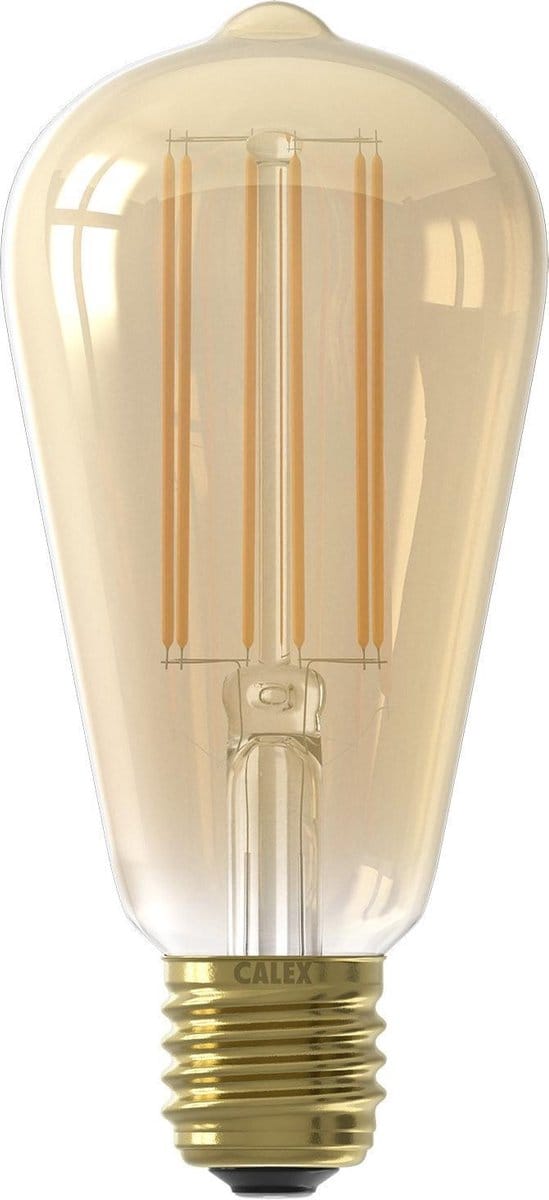Calex - LED lamp - 4.5W (vervangt 40W) E27 470 lumen - Gold - Sensor licht/donker