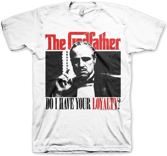 The Godfather Heren Tshirt -M- Do I Have Your Loyalty Wit