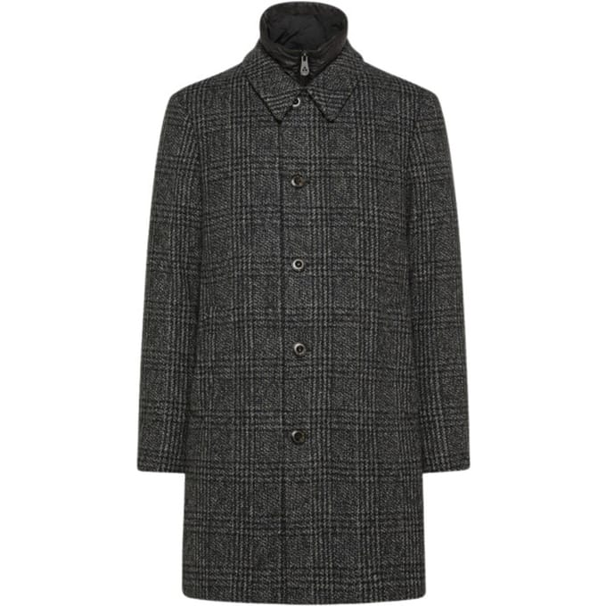 Peuterey Fionghal Check Jackets Grijs Peu5608