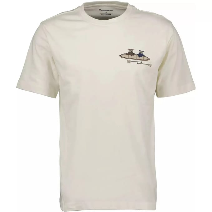 T-shirt met regular schouders KnowledgeCotton Apparel