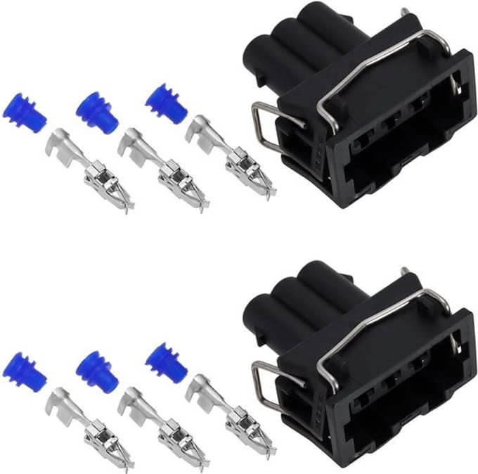 Dailygoody - 3 Pin Auto Draad Harnas Connector - Waterdichte