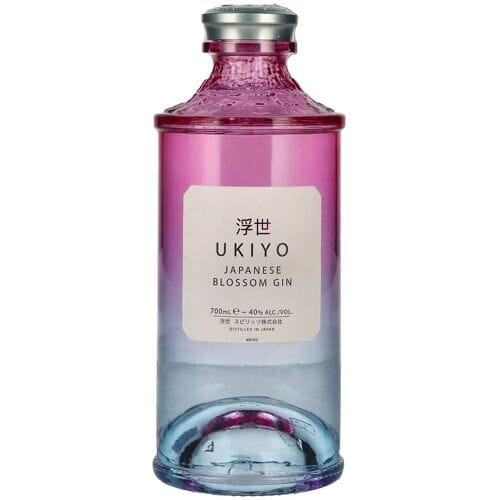 Ukiyo Spirits UKIYO Japanese Blossom Gin 40% Vol. 0,7l