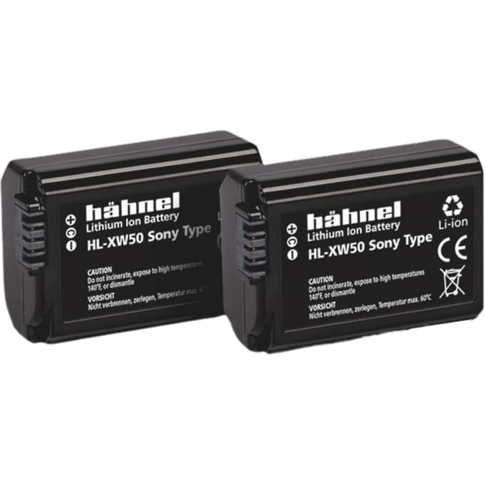 Hähnel Accu Sony NP-FW50 (HL-XW50) 2-Pak