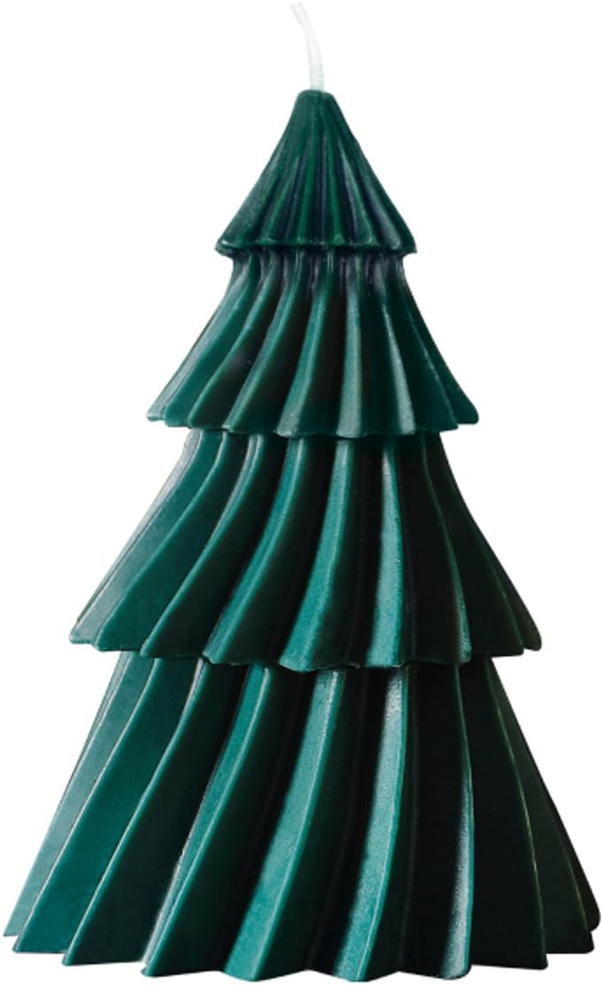 Ginger Ray - Ginger Ray - Kaars groene kerstboom 15 x 9 cm
