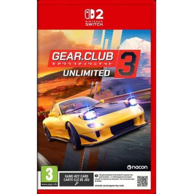 Nintendo Switch 2 Switch 2 Gear. Club 3 Unlimited ENG/FR Games