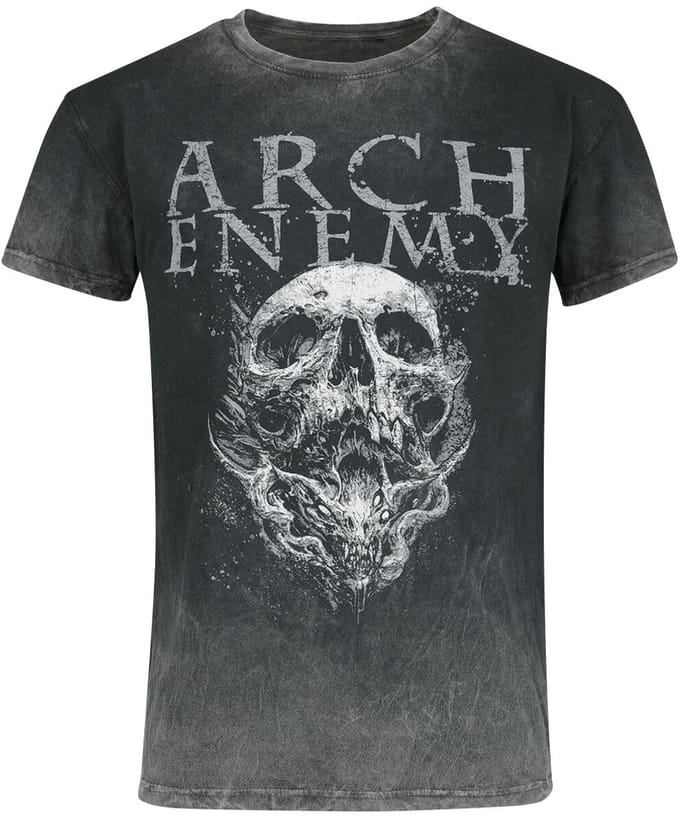 Arch Enemy T-shirt - Set The Flames - S tot 4XL - voor Mannen - grijs