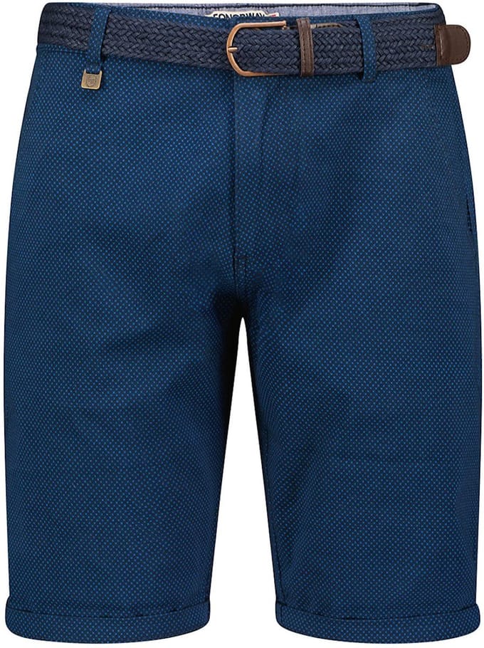 Geographical Norway Chino Bermuda Met Stretch Podex Navy - S