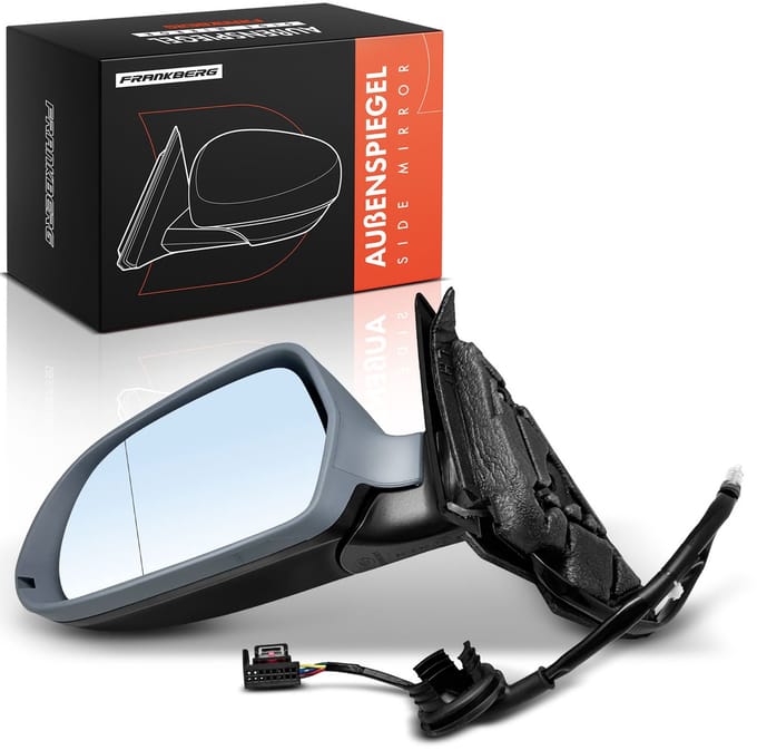 Frankberg 1x buitenspiegel links voor Audi A3 Cabriolet 8P1 8P7