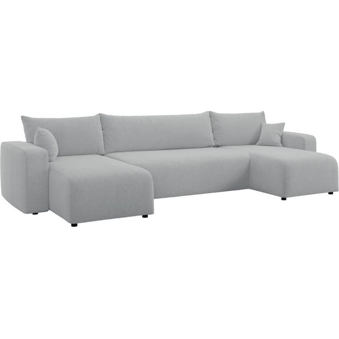 U-slaapbank Rosco bouclé | NADUVI Collection