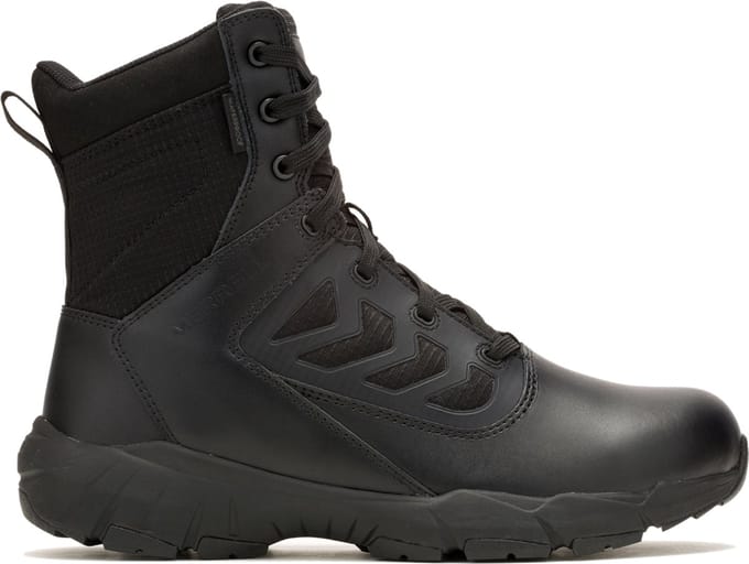 Merrell wandelschoen Fullbench Tactical "8 Side zip WP - Zwart