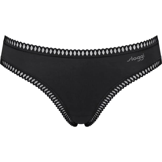 Sloggi Women GO Crush Mini (3-pack) - dames slip - zwart