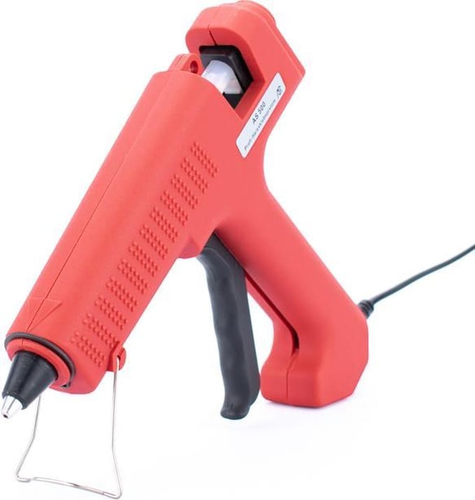 Lijmpistool - 23 x 20 cm - rood - AS 500 - universeel mondstuk